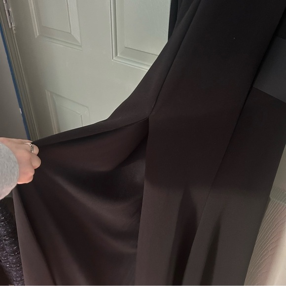 NWT Lulus Your Majesty One Shoulder Mermaid Maxi Black Formal Cocktail Dress. - Picture 9 of 10